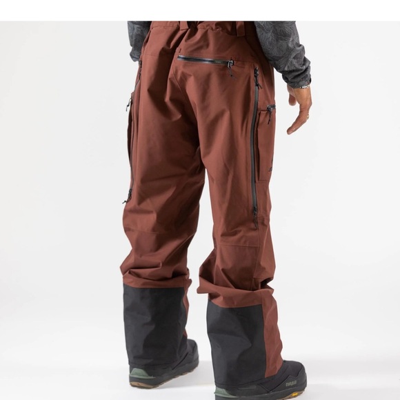 Jones Mountain Surf Pants Mens Vulcan Red SZ M RECCON - Picture 2 of 9